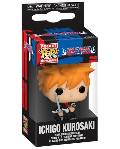 Privjesak za ključeve Funko Pocket POP! Animation: Bleach - Ichigo Kurosaki - 2