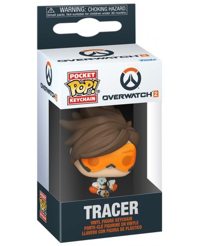 Privjesak za ključeve Funko Pocket POP! Games: Overwatch 2 - Tracer - 2