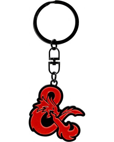 Privjesak za ključeve ABYstyle Games: Dungeons & Dragons - Ampersand Logo - 1