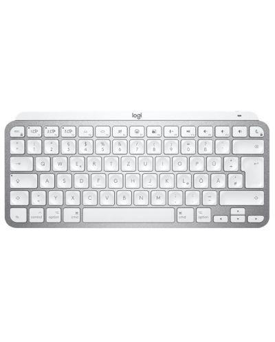 Tipkovnica Logitech - MX Keys Mini for Mac, bežična, siva - 1