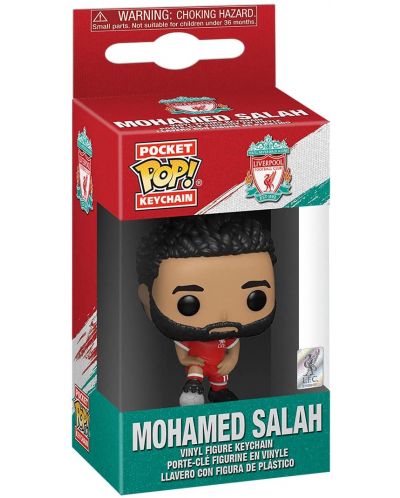 Privjesak za ključeve Funko Pocket POP! Sports: Football - Mohamed Salah (Liverpool) - 2