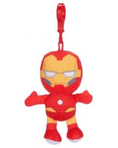 Privjesak za ključeve Whitehouse Leisure Marvel: Avengers - Iron Man (plišani), 13 cm - 1