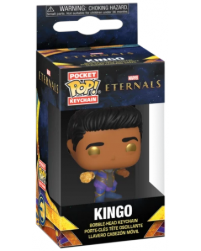 Privjesak za ključeve Funko Pocket POP! Marvel: The Eternals - Kingo - 2