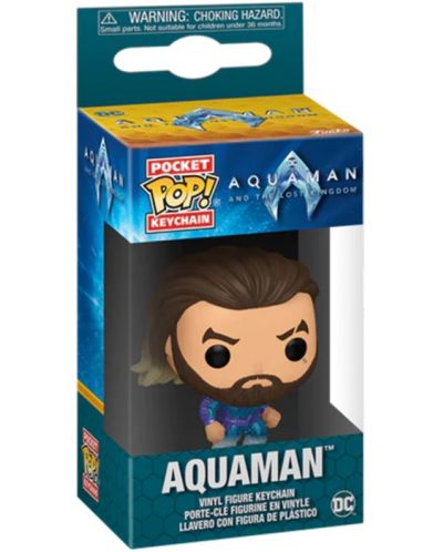 Privjesak za ključeve Funko Pocket POP! DC Comics: Aquaman and the Lost Kingdom - Aquaman - 2