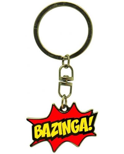 Privjesak za ključeve ABYstyle Television: The Big Bang Theory - Bazinga - 1