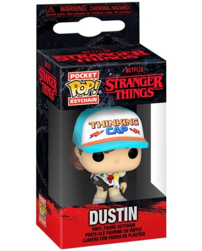 Privjesak za ključeve Funko Pocket POP! Television: Stranger Things - Dustin - 2