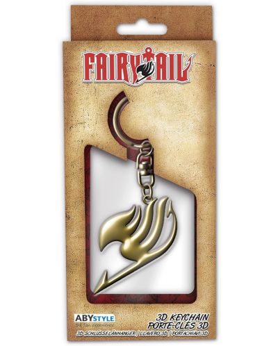 Privjesak za ključeve 3D ABYstyle Animation: Fairy Tail - Emblem - 3