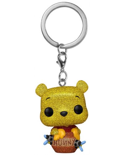 Privjesak za ključeve Funko Pocket POP! Disney: Winnie the Pooh - Winnie the Pooh (Diamond Collection) - 1