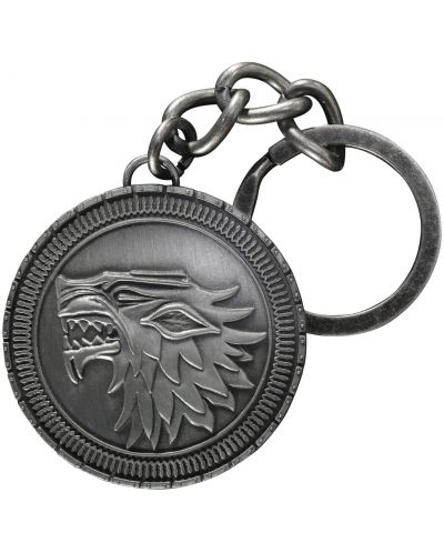 Privjesak za ključeve The Noble Collection Television: Game of Thrones - Stark Shield - 1