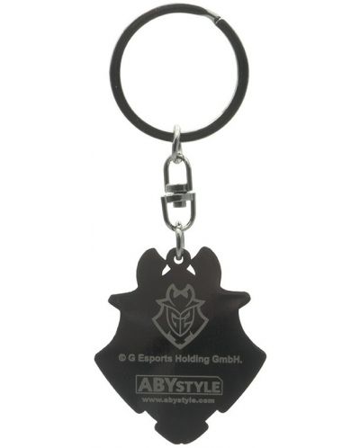 Privjesak za ključeve ABYstyle Esports: G2 - Samurai Logo - 4