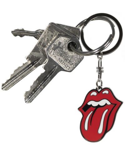 Privjesak za ključeve ABYstyle Music: The Rolling Stones - Logo - 3
