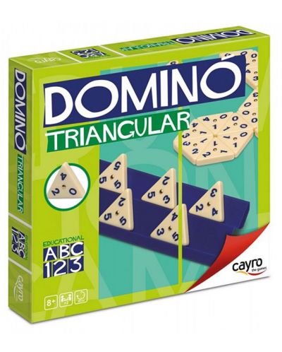 Klasična igra Cayro – Trokutasti domino, zeleni - 1