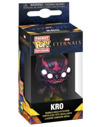 Privjesak za ključeve Funko Pocket POP! Marvel: The Eternals - Kro - 2