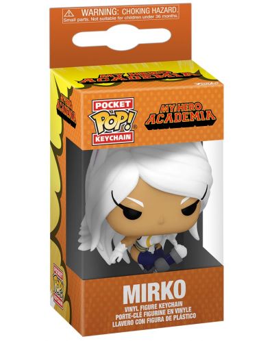 Privjesak za ključeve Funko Pocket POP! Animation: My Hero Academia - Mirko - 2