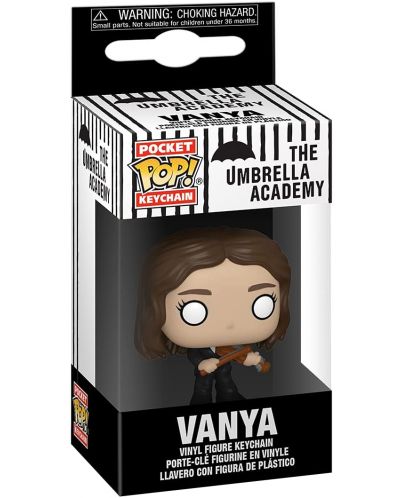 Privjesak za ključeve Funko Pocket POP! Television: The Umbrella Academy - Vanya - 2