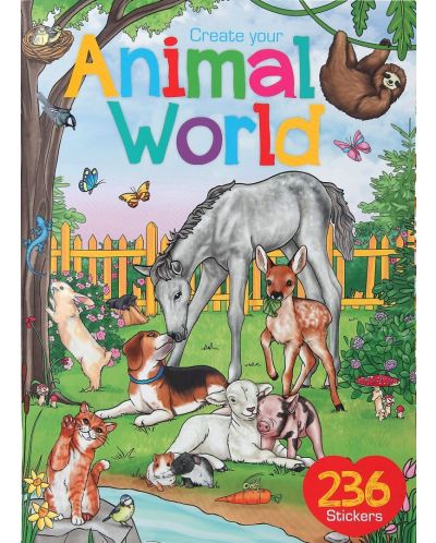 Knjiga s naljepnicama Depesche - Životinjski svijet - 1
