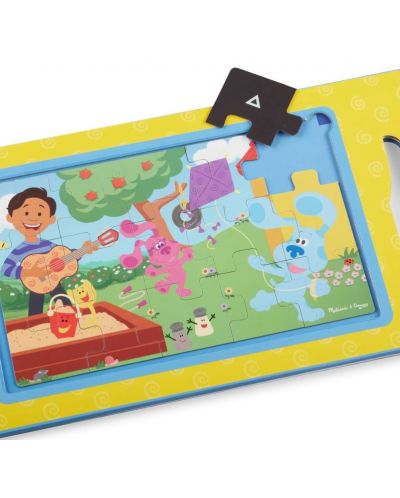 Knjiga s magnetskim slagalicama Melissa & Doug - Blue's Clues & You	 - 3