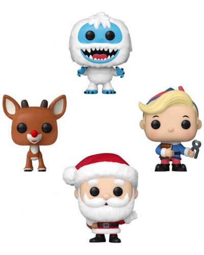 Set figura Funko Pocket POP! Animation: Rudolph The Red-Nosed Reindeer - Tree Holiday Box - 2