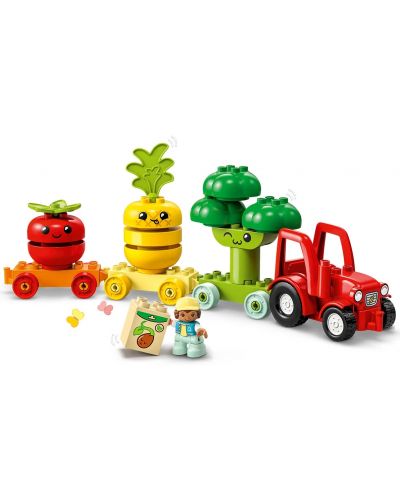 Konstruktor LEGO Duplo - Traktor za voće i povrće (10982) - 4