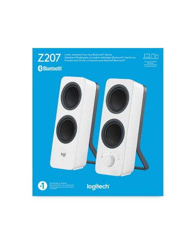 Zvučnici za računalo Logitech - Z207, bežični, bijeli - 6