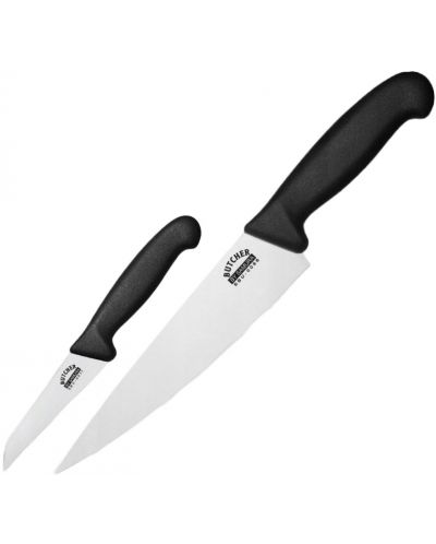 Set od 2 noža Samura - Butcher, crna ručka - 1