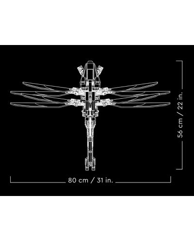 Konstruktor LEGO Icons - Dune: Atreides Royal Ornithopter (10327) - 8