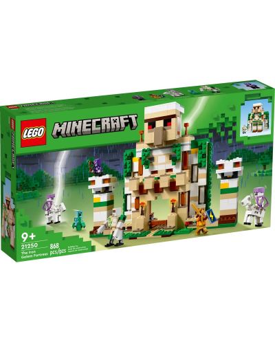 Konstruktor LEGO Minecraft - Tvrđava Iron Golem (21250) - 1