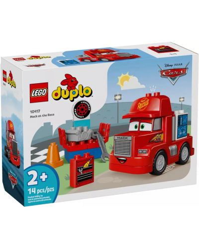 Konstruktor LEGO Duplo - Mack na utrci (10417) - 1
