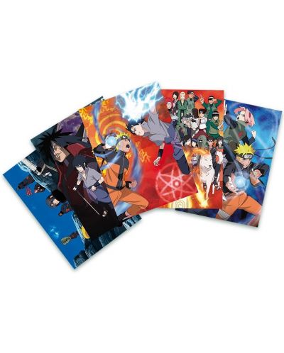 Set razglednica ABYstyle Animation: Naruto Shippuden - Cast, 5 kom. - 1