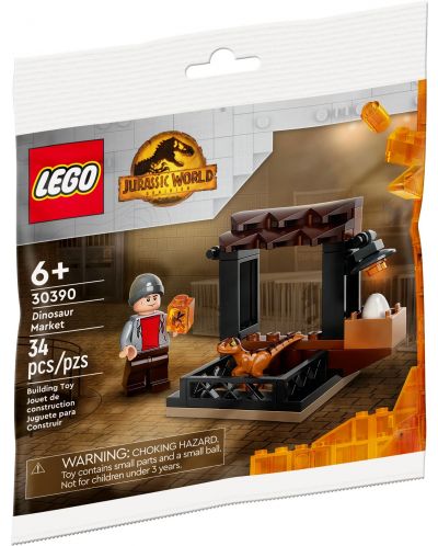 Konstruktor LEGO Jurassic World - Tržnica dinosaura (30390) - 1