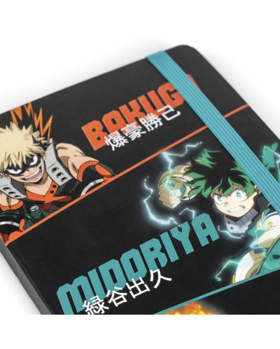 Set bilježnica s olovkom Cerda Animation: My Hero Academia - Group - 4