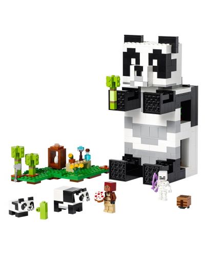 Konstruktor LEGO Minecraft - Kuća pandi (21245) - 3