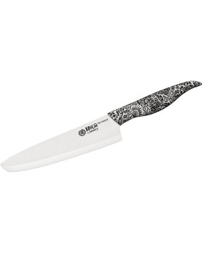 Set od 3 noža Samura - Inca, crno-bijela drška - 4