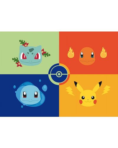 Set razglednica ABYstyle Games: Pokemon - Generation 1 starters, 5 komada - 2