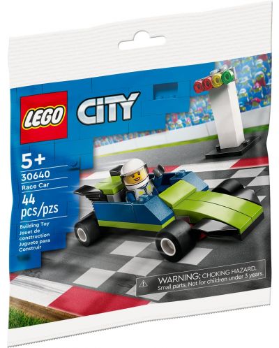 Konstruktor LEGO City - Trkači automobil (30640) - 1