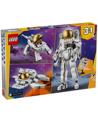 Konstruktor LEGO Creator 3 u 1 - Astronaut (31152) - 10