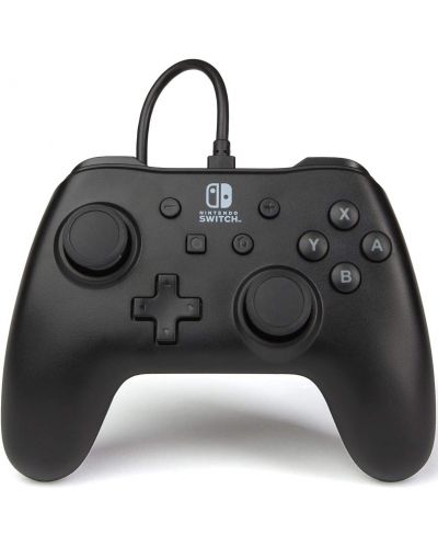 Kontroler PowerA - Wired Controller, žični, za Nintendo Switch, Black Matte  - 1