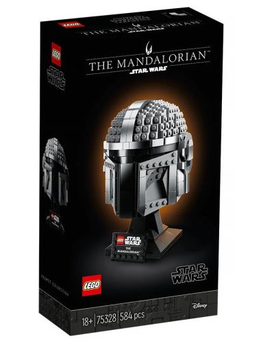 Кonstruktor Lego Star Wars - Mandalorska kaciga (75328) - 1