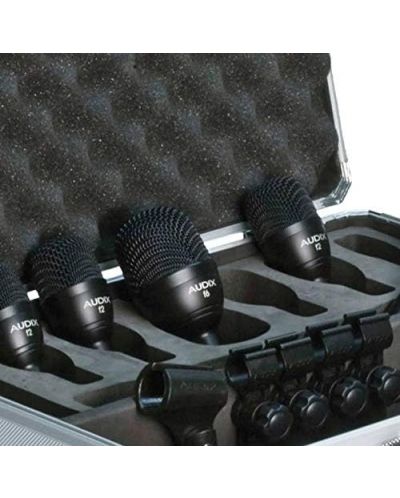 Set mikrofona za bubnjeve AUDIX - FP5, 5 komada, crni - 7