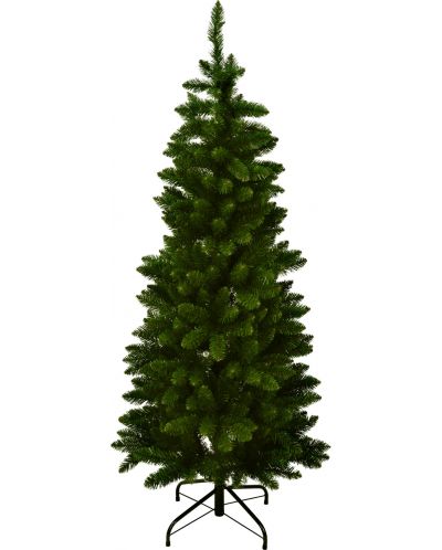 Božićno drvce s metalnom bazom H&S - 150 cm, F59.5 cm, zeleno - 1