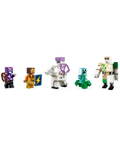 Konstruktor LEGO Minecraft - Tvrđava Iron Golem (21250) - 7