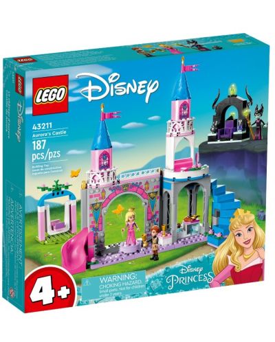 Konstruktor LEGO Disney - Aurorin dvorac (43211) - 1