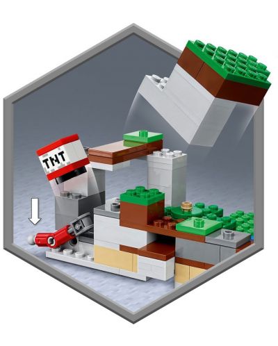 Konstruktor Lego Minecraft - Ranč zečeva (21181) - 5