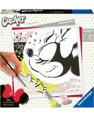 Set za slikanje po brojevima Ravensburger CreArt - Minnie Mouse (varijanta 3) - 1