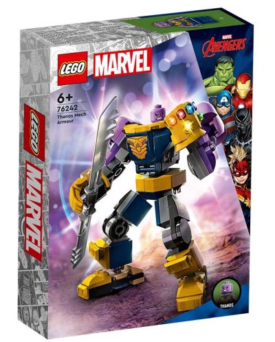 Konstruktor LEGO Marvel Super Heroes - Thanosov robotski oklop (76242) - 1