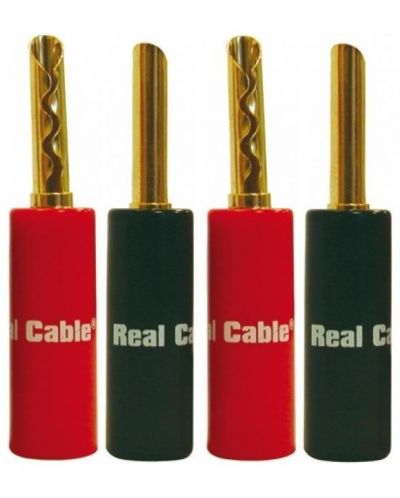 Konektori Real Cable - BFA6020, 4 komada, raznobojni - 1