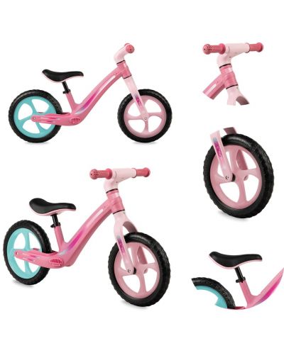 Bicikl za ravnotežu Momi - Mizo, ružičasti - 2