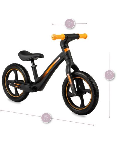 Bicikl za ravnotežu Momi - Mizo, crni - 6