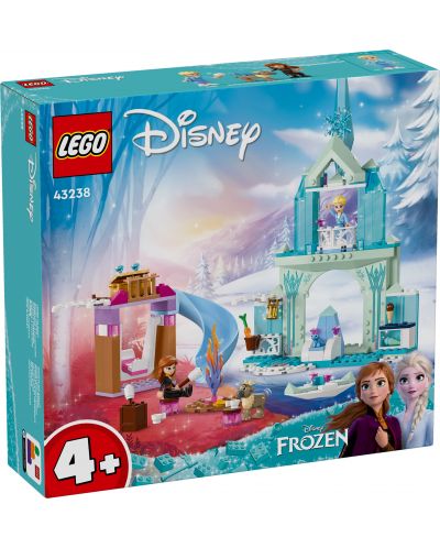 Konstruktor LEGO Disney - Elsin ledeni dvorac (43238) - 1