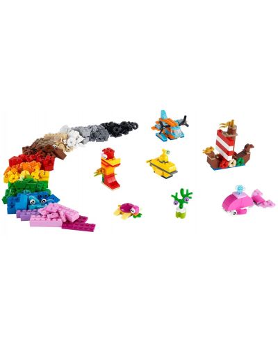 Кonstruktor Lego Classsic - Kreativna zabava u oceanu (11018) - 2